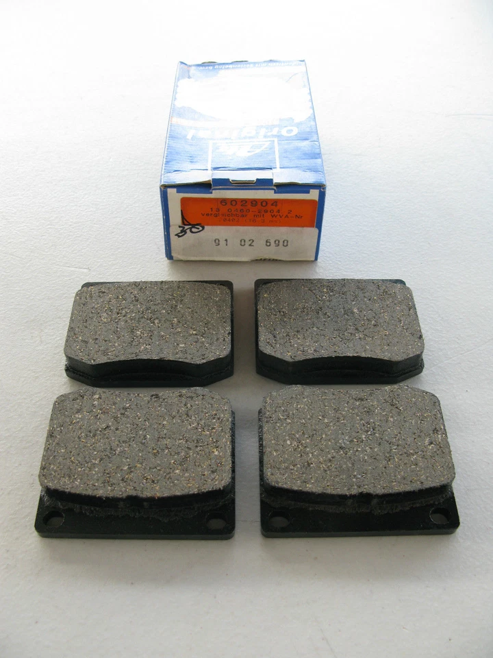Juego de pastillas de freno ATE (91 02 690) para 1974-1987 Saab 99 900 (602904) Foto 1 de 3