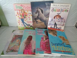 Lot of (7) Girl's Scholastic - Softcover Chapter Books - Wild Blue - Petal  - Picture 1 of 1
