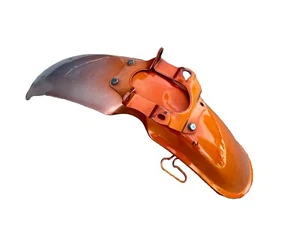 Honda SL 175 KO 1970 guardabarros delantero + soporte de montaje OEM recto  - Imagen 1 de 13