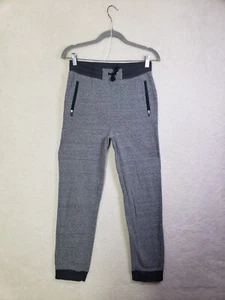 Old Navy Boys Pant Extra Large Gray Cotton Blend Drawstring Zip Pocket Jogger - Picture 1 of 19