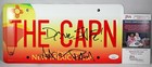 AARON PAUL SIGNED BREAKING BAD LICENSE PLATE CAPN JESSE PINKMAN RARE +JSA COA