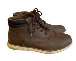 Next Hombres Gris Ortholite Ultra Botines con Cordones Talla 8 Cuero Cremallera Lateral Piel - Imagen 1 de 10