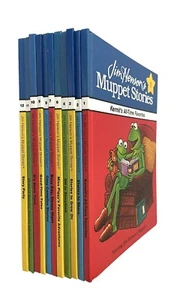 Vintage 1991 Jim Henson’s MUPPET STORIES Kermit 11 Hard Cover Books 1-4, 6-12 - Picture 1 of 17