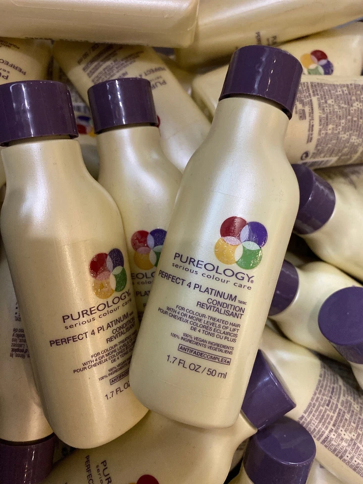 2 Pureology Perfect 4 Platinum Conditioner Color Care Conditioner 1.7oz Travel - Image 1 of 1