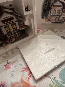 Department 56 99’ New England "Platt's Candles and Wax" 56.56614 Retired 2001 - Picture 1 of 10