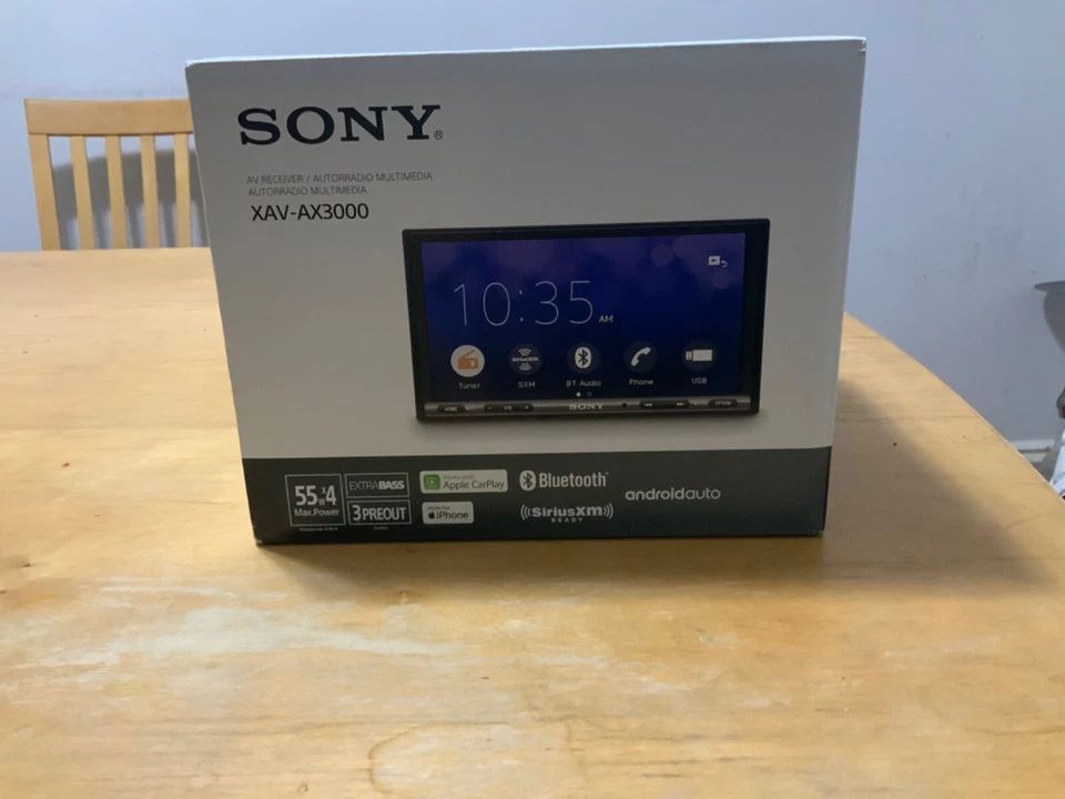 Sony 6.95" Bluetooth Media Receiver - Apple CarPlay and Android Auto XAVAX3000 - Image 1 of 2