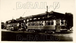 8K957 RP 1940er CHICAGO SURFACE LINES AUTO #2857 "ASHLAND" SCHILD - Bild 1 von 1