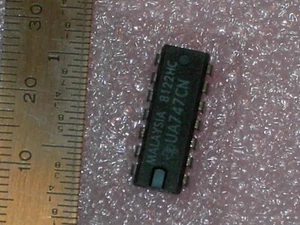 UA747 Dual Op Amp - Picture 1 of 1