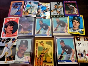 DON MATTINGLY 100,S YOU PICK HUGE COLLECTION HIGH GRADE CARDS NEW YORK YANKEES - Picture 1 of 318