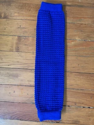 Vtg. Kids AMERICAN APPAREL Royal or Cranberry Leg Warmers ONE SIZE NEW in Pkg. - Image 1 of 4