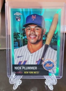 2022 Topps Chrome Platinum Nick Plummer Aqua Lava Refractor #/299 RC - Picture 1 of 2