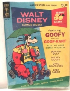 Walt Disney Comics Digest #43  Goofy and his Goof Kart - Picture 1 of 3