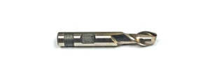Fresa terminale 3/8" (.375") 2 flauti HSS FBCC raggio .010" MF401019513 - Foto 1 di 1