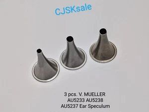 3 pcs. V. MUELLER AU5233 AU5238 AU5237 Ear Speculum Made In Germany (USED). - Picture 1 of 8