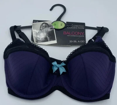 MARKS & SPENCER 2 LADIES M&S LIMITED COLLECTION BALCONY BRAS 30C WIRED PADDED