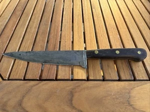 Vintage Lamson & Goodnow Kohlenstoffstahl Kochmesser 8" Klinge - Bild 1 von 6
