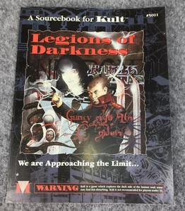 A Sourcebook For Kult Legions Of Darkness #5001 Fantasy Role Player Game - Picture 1 of 19