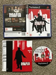 JUEGO MAFIA SONY PLAYSTATION 2 PS2 CON MANUAL/MAPA OFICIAL REINO UNIDO PAL - Imagen 1 de 1