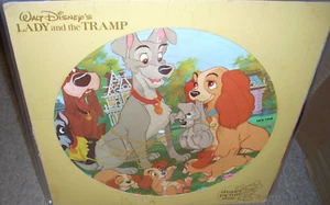 WALT DISNEY lady and the tramp ( children ) PICTURE DISC - FRAMING ONLY - - Picture 1 of 3