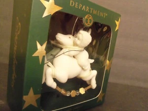 Dept'56 Snowbabies "FÜNF KARIBU" Ornament fünftes von 12 Biskuitporzellan nicht mehr produziert - Bild 1 von 4