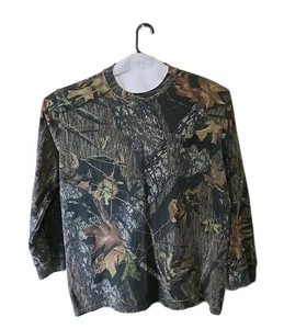 Vintage Outdoors Mossy Oak Hemd Herren 2XL Camouflage Langarm Fronttasche - Bild 1 von 19