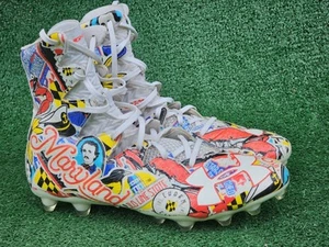 Under Armour Highlight MC Maryland Football Cleats Men's Size 11 Limited Edition - Picture 1 of 12