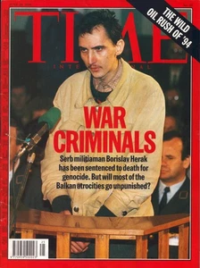 Serb Borislav Herak War Criminals Time Magazine 1994 NO LABEL !! - Picture 1 of 1