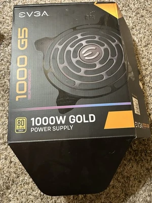 EVGA Supernova 1000 GT Power Supply 1000W 80 Plus Gold Fully Modular PSU - Image 1 of 4