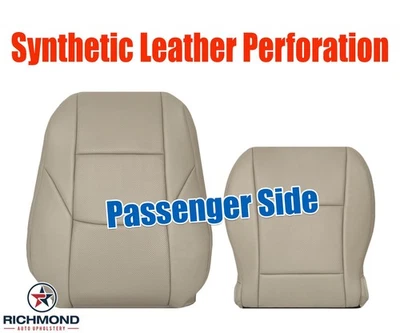 Cubierta de asiento de cuero completa para Hyundai Elantra Touring-Pasager Side color tostado 09-12 Foto 1 de 4