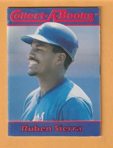 Libros Rubén Sierra Texas Rangers 1990 Collect-A-Books #7 - Imagen 1 de 2