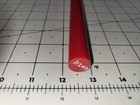 3/4" Dia. x 24" 95 A Durometer Polyurethane Rod, Red, P/N 11240