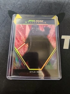 2024 TOPPS STAR WARS MASTERWORK KYLO REN /25 RED - Picture 1 of 2