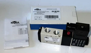 NUOVA ELETTROVALVOLA PNEUMATICA NITRA AVS-5212-24D - Foto 1 di 4