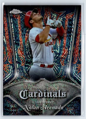 2022 Topps Chrome Pinstriped #P-4 Nolan Arenado - Image 1 of 2