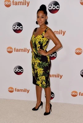 Dolce & Gabbana Black/Yellow Floral Print Dress Size 40/US 4 - Image 1 of 4