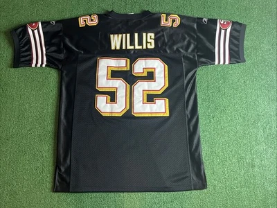 Patrick Willis SF San Francisco 49ers Reebok Alt Black  Football Jersey  54 / XL - Image 1 of 4