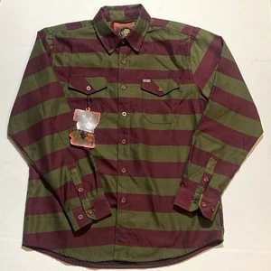 Dixxon Flannel Men's L The Freddy Krueger Nightmare On Elm Street Button shirt - Picture 1 of 14