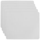 5pcs Sublimation Mouse Pad Blanks for DIY Crafts - 18x22x0.3CM White