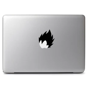 Dragon Z Vegeta Hair for Macbook Air/Pro 13 15 17 Laptop Vinyl Decal Sticker - Picture 1 of 2