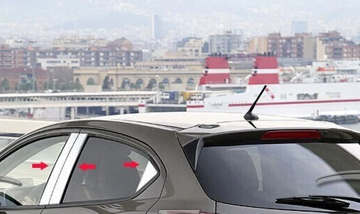 Pillar Post for 2011-2015 Mazda 2 (6 Piece) - Image 1 of 1