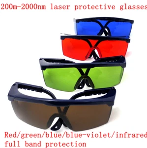 CE 0D+4 200-2000nm Red/Green/Blue/IR Full-Band Laser Protective Glasses Goggles - Picture 1 of 21