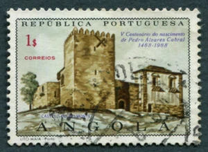 ANGOLA 1968 1E SG674 used NG Pedro Cabral 500th Birth Anniversary #B03 - Picture 1 of 1