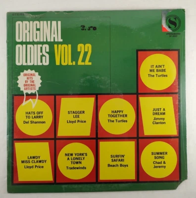 Original Oldies Vol 22 SEALED LP Springboard Vinyl Rock Soul RnB Compilation New - Image 1 of 4