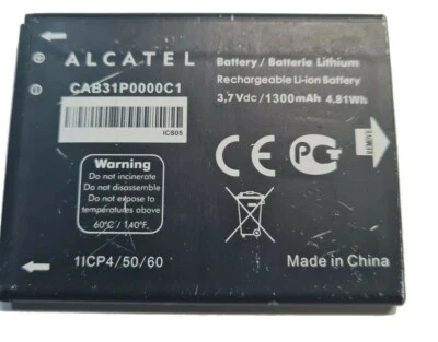 Battery CAB31P000C1 For One Touch OT-900 908 908F 909 910 915 918 983 985 OEM - Image 1 of 4