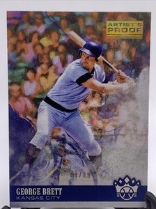 2018 Panini Diamond Kings SP Artist Proof Gold /99 George Brett #135 HOF