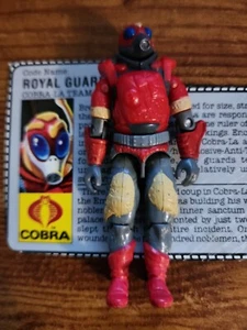 1987 GI Joe Royal Guard Hasbro Action Figure with file card - Bild 1 von 4