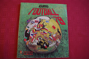 ALBUM EURO FOOTBALL  panini 1979 complet rare