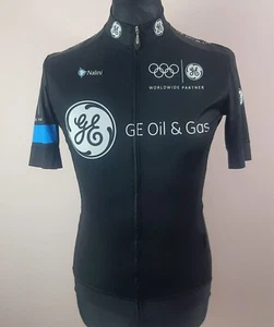 Nalini General Electric Cycling Jersey Men's Size M Olympics Sponsor Full Zip - Picture 1 of 13