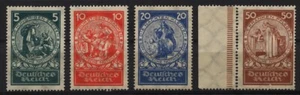 Deutsches Reich, Drittes Reich, 1924, Nothilfe, postfrisch, Michel 351-354 - Bild 1 von 2