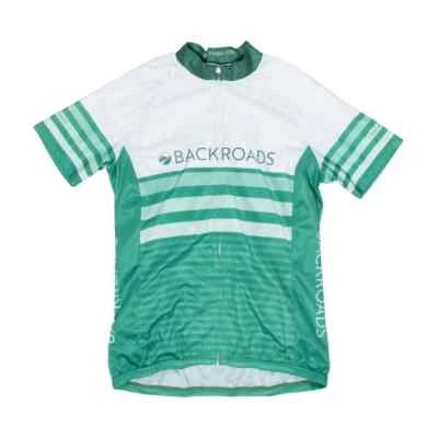 Camiseta deportiva de ciclismo Louis Garneau cremallera completa carretera trasera para mujer talla S verde/blanco NUEVA Foto 1 de 4